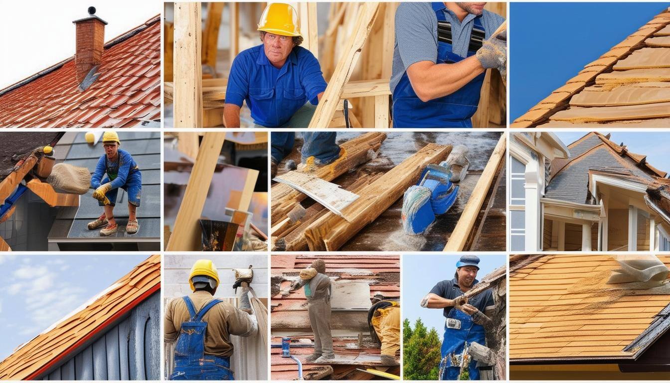 collage carpenter, painting, plumbing, roofing-1