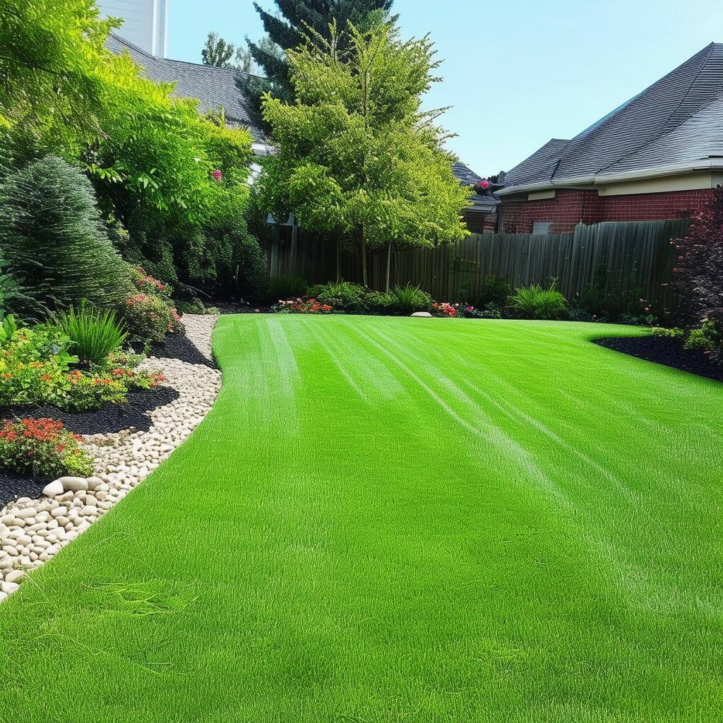 lawn care and edge trimming